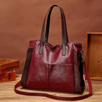 Bolsa Tote Feminina de Couro Versátil - ChicCarry